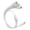 Charging Cable Power Supply Cord Charger Cable Type C To 4 Type C Wire USB  To 4 Port Type C Cable