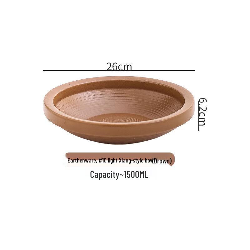 ZISIZ Retro Ceramic Alcohol Warming Serving Bowl