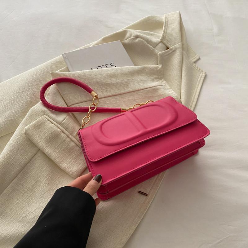 Elegant Minimalist Small Square Crossbody Bag For Women In Trendy Black Green White Brown And Pink Perfect For Daily Fashion