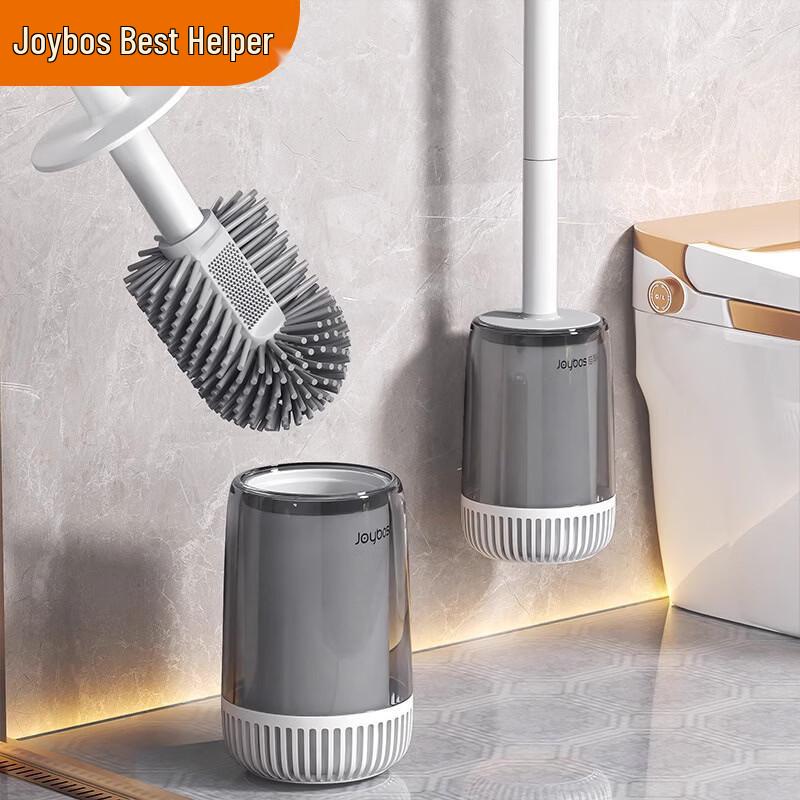 

Jia Bang Shou Household Wall-Mounted Toilet Cleaning Brush Round Brush with Base