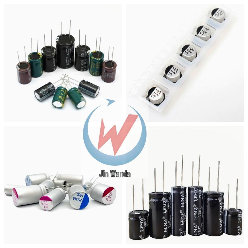 Brand New 25V 10uF 5x11mm Through-Hole Aluminum Electrolytic Capacitor - Full Series Match