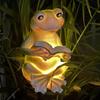Led Solar Frog Stake Light Outdoor Waterproof Garden Decoration Solar Lawn Light for Patio Porch Landscape Solar Animals Lamp