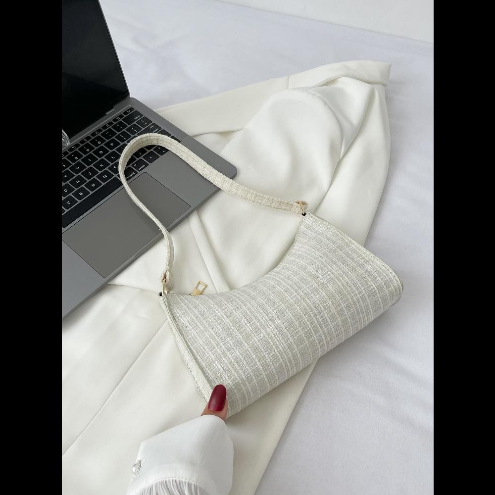 Colorblock Plaid Pattern Bag Handbag, Shoulder Bag Minimalist, Casual Lightweight, Portable For Women Girl Gift Bag, Work, Business