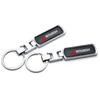 fszp1 Metal Ring Resin Car Emblem Keychain Car Accessories for Mitsubishi Lancer EX ASX Outlander Ralliart V73