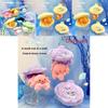 Ocean Family Shell Cozy Plush Keychain With Turtle Octopus Crab Designed In Shells For Kids And Collectors