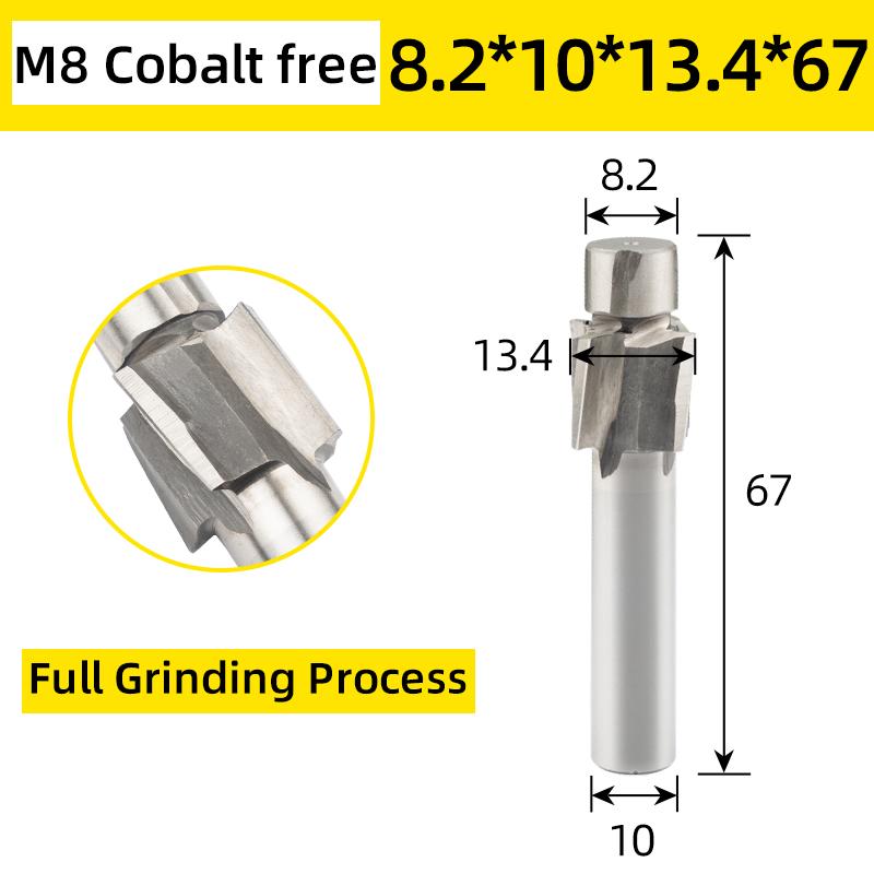 HSS Countersink Milling Cutters / Cobalt-Containing Layer Countersinks / Fully Ground Countersink Drills M3M4M5M6M8M10M12M14M16