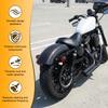 Fit For Harley 2004-2025 Sportster 883 1200 Fender Cover with Coated Motorcycle Fender Extension 25 Inch Motorcycle Accessories