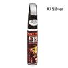 Car Paint Pen Scratch Repair Liquid Pearl White Silver Gray Black Special Multi-color Selection Car Paint Scratch Repair Pen