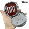 Accessorio Cofano Auto FIAT in ABS 95mm/120mm - Emblema Griglia per Doblo Tipo Panda Ducato Fiorino Grande Punto 500 500X Freemont Stilo