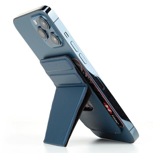Uniq Lyft Magnetyczny Stojak Na Telefonsnap-On Stand And Card Holder Niebieski/Blue