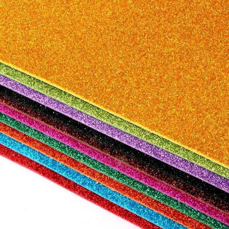 Taśma klejąca Yangwang Glitter: Złoty, Pianka, Guma, Plastik - Idealne do prac plastycznych dla dzieci