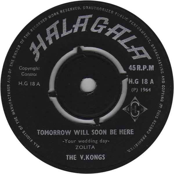 

7inch Record ZOLITA JACKIE CAROL THE V. KO Tomorrow Will Soon Be Here Pretty HG18 Halagala 1964 UK Reggae Ska Dub Used
