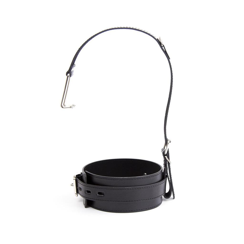 VaHppy Nose Hook Collar PU Stainless Steel Adjustable SM BDSM Stuff Adult Games Sex Toys Couple Flirting Binding