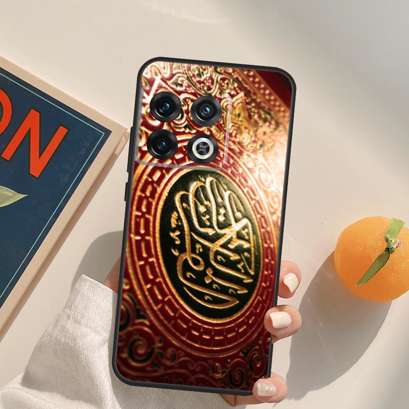 Muslim Ikhlas Islamic The Holy Quran Case For OnePlus 13R 12R 10R 13T 10T 11 12 13 15 OnePlus Nord 5 CE 2 3 4 Lite N20 N30 Cover