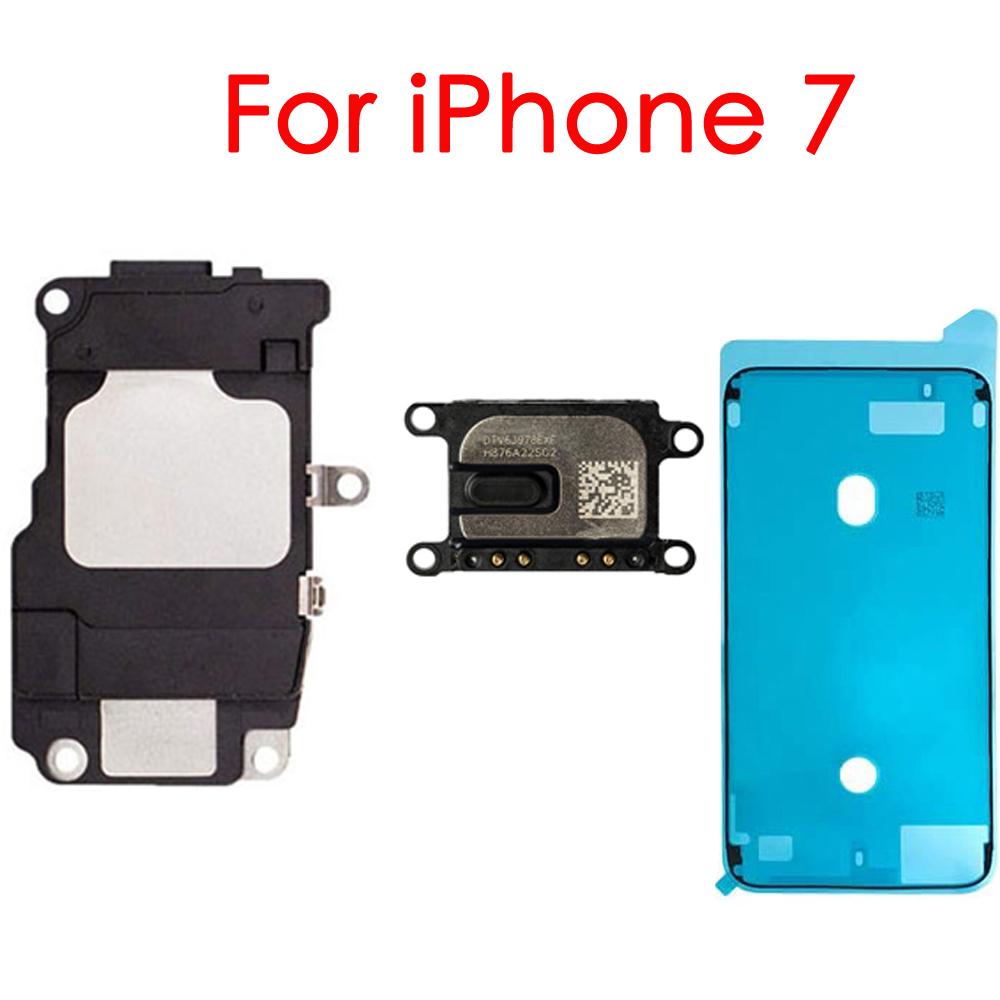 Loud Speaker And Ear Speaker Replacement For iPhone 7 7P 8 Plus With Waterproof Adhesive Tape