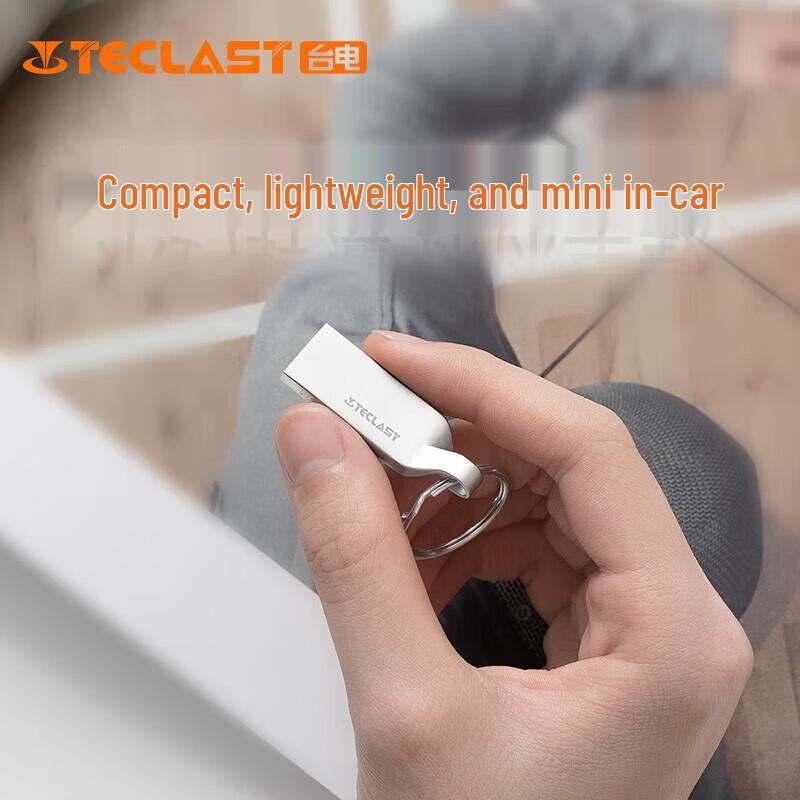 TECLAST Metal Mini Waterproof USB 2.0 Flash Drive 64GB