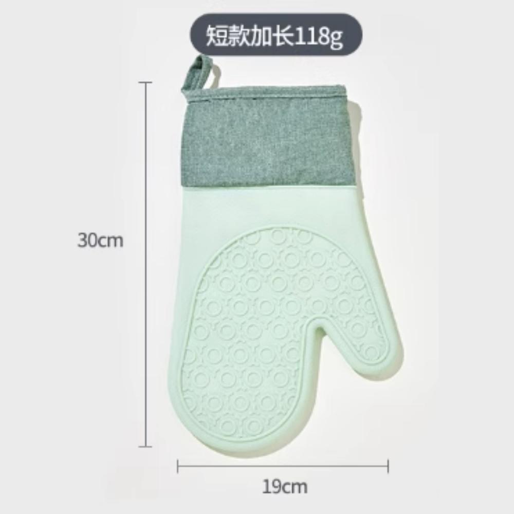Silicone Heat Insulation Gloves, Anti-Scalding, Baking Utensils, Hand Clamp Gloves, Simple Oven, Microwave, Kitchen Household To
