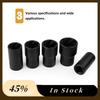 A60Z6 Pieces Of Broken Nut Extractor With 17Mm, 19Mm, 21Mm, 23Mm, 27Mm Sleeve And Central Piercing Rod Nut Removal Tool Kit Reus