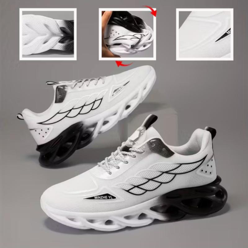 Springtime And Summertime Women'S Shoes Knitted Mesh Breathable Athletic Running Shoes Stylish Unisex Lightweight Walking Vulcanized Shoes