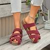 Fashion Slippers Women 2025 New Fashion Flat Women's Summer Footwear Plus Size Casual Luxury Woman Shoes Summer Solid Platform Slippers