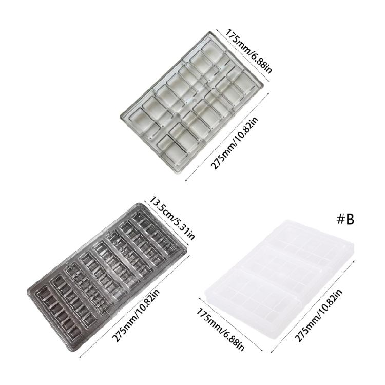 Easy to Use Chocolate Baking Molds Efficient DIY Chocolate Moulds for Quick and Delicate Handmade Dessert