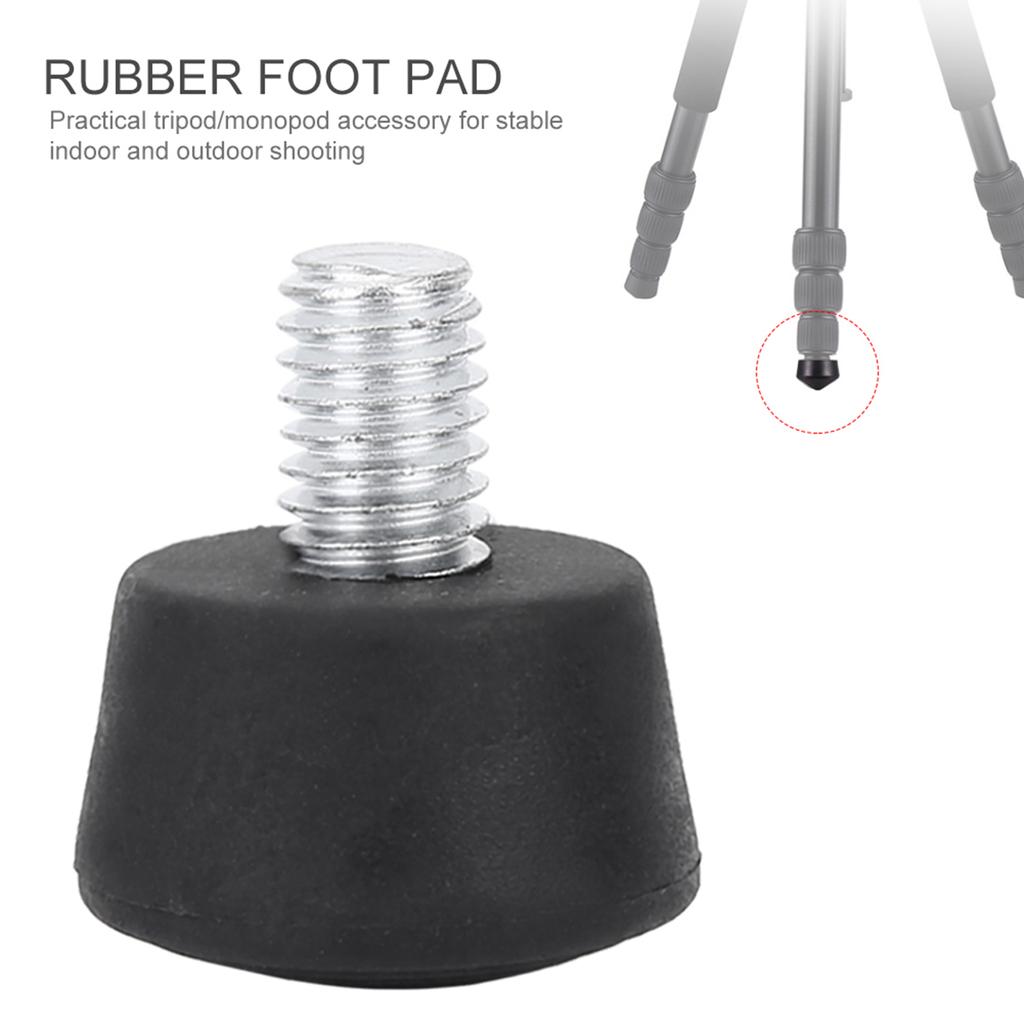 Universal Anti Slip M8 Rubber Foot Pad Photography Accessories for Tripod Monopod (38 Inch)