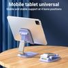 Foldable ABS Desktop Mobile Phone Stand For iPad iPhone Xiaomi Smartphone Support Tablet Desk Cellphone Portable Holder Bracket