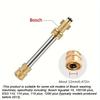 1L Foam Cannon for Car Wash - 5 Nozzle Snow Foam Gun Kit, Compatible with Bosch Aquatak 100/110/115/1200 Plus & More