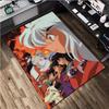 1Pc Inuyasha Print Rug - Home Decoration Carpet For Living Room Bedroom Flooring Computer Chair Area Rug