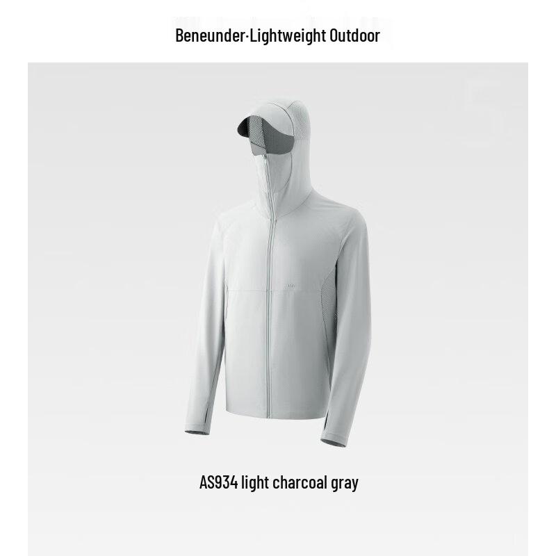 Beneunder Men s Outdoor UPF Sun Protection Hoodie XXL