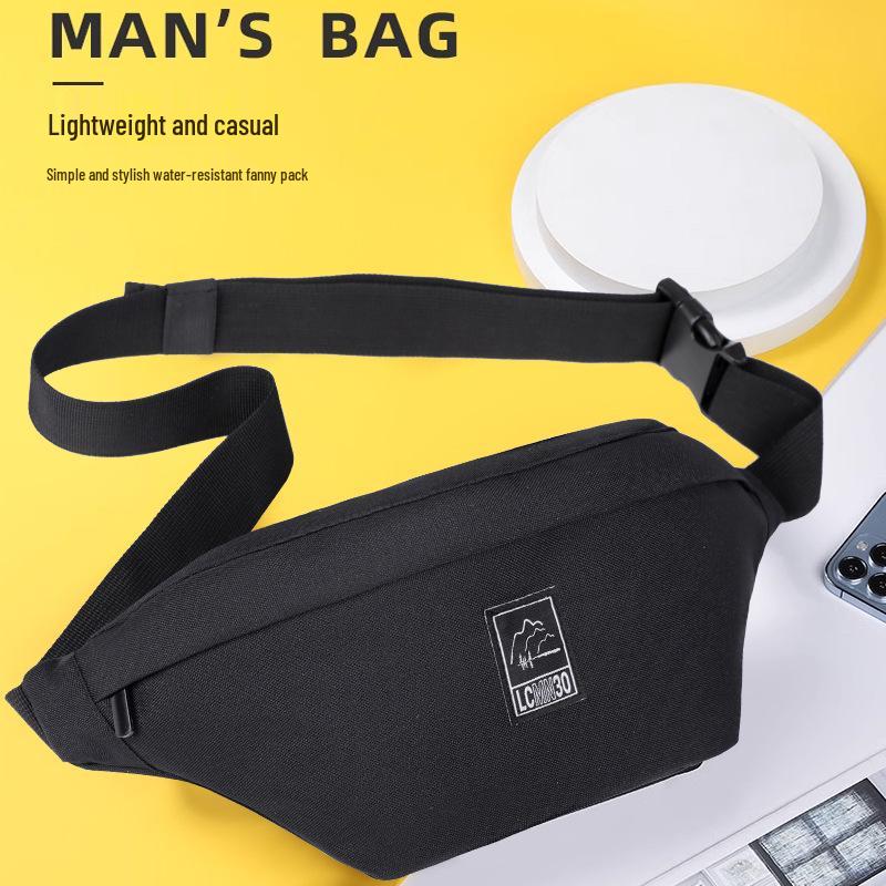 Tide Chest Bag for Men Women - Sports Cycling Waist Crossbody Bag with Phone Pocket One Size 990₽