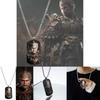 Stylish Black Myth Wukong Pendant Necklace For Men And Women Trendy Fashion Accessory