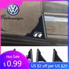 För VW Volkswagen Jetta MK5 Golf 2 st Nya Bil Dörrhörnsskydd Dekaler Klistermärken För Volkswagen VW Touran Beetle Golf Passat