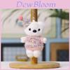 Plush Bear Keychain With Cute Mini Hat For Bag Decoration And Collectors