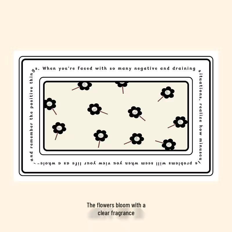 PU Heat Resistant Zen Placemat: Waterproof, Non-slip, Oil-Proof, Easy Clean