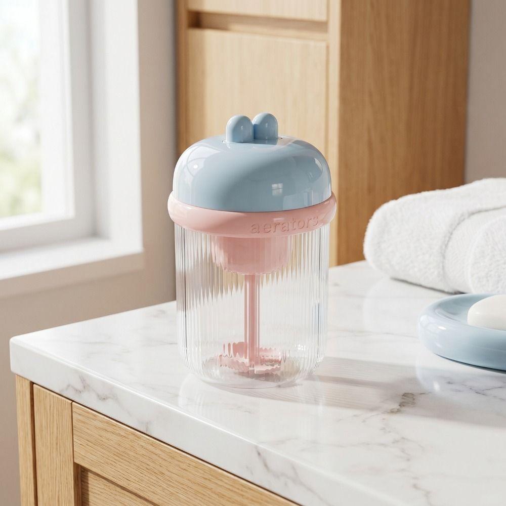 Battery-powered Electric Foam Maker Compact Cartoon Foamer Machine  Travel Friendly