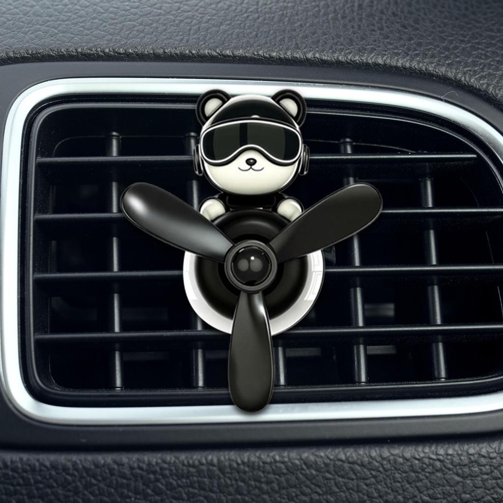 Car Air Freshener Bear Airplane Vehicle Aromatherapy Automotive Scent Diffuser for Drivers Detailers Modifiers Restorers