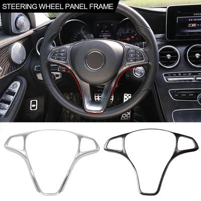 Dla Mercedes Benz Klasy A B C E GLA GLC CLA GLE GLS W246 GLC260 C200L W213 X253 X156 Dekoracyjna Nakładka na Kierownicę Samochodową