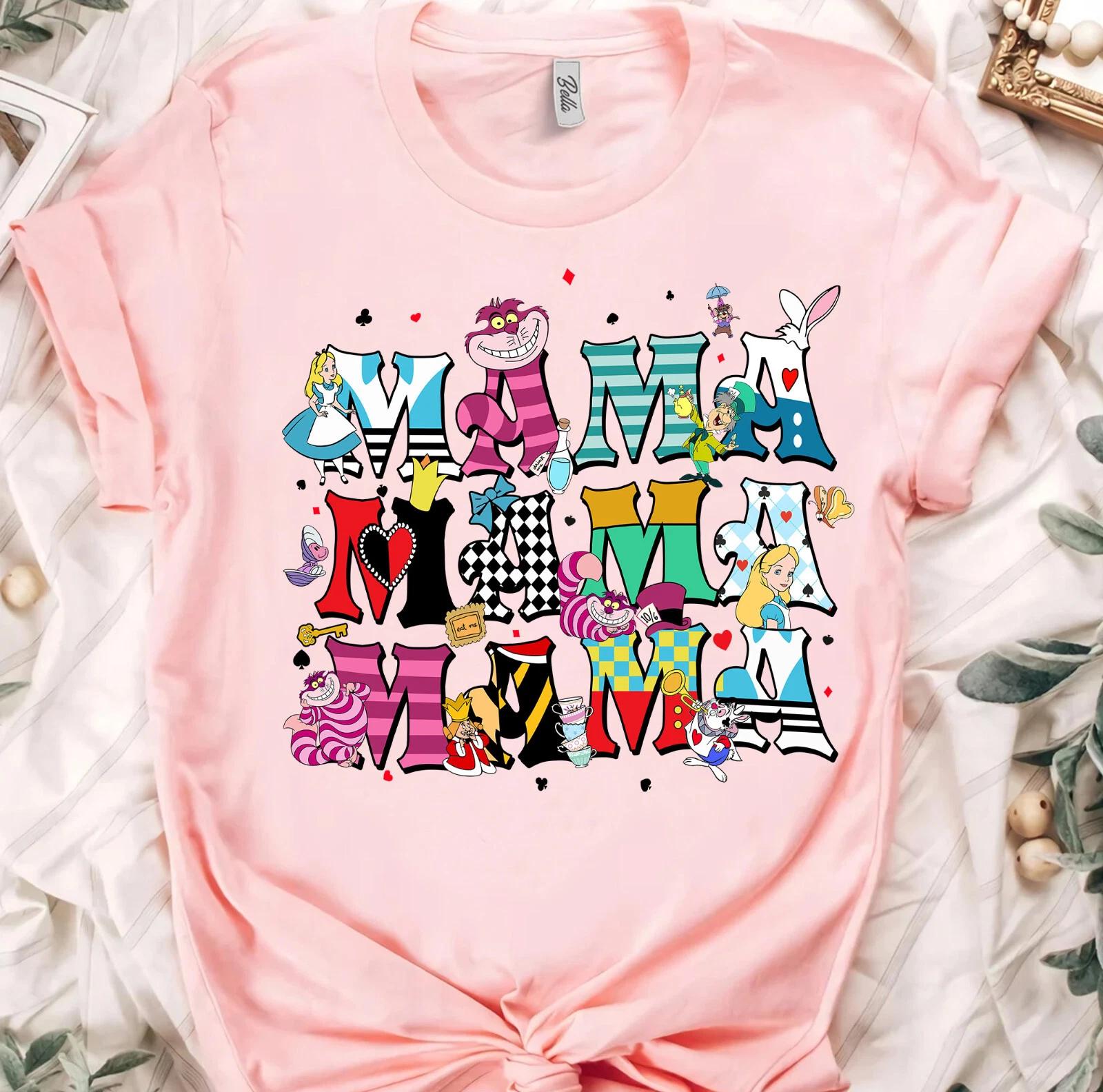 

Disney Alice in Wonderland Mama Papa Shirt Unisex Adult Kid Shirt 320111118 L