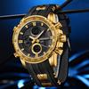 FOXBOX TOP New Fashion Men's Waterproof Digital Watch Quartz Chronograph Military Shockproof Men's Watch Relogios Masculino