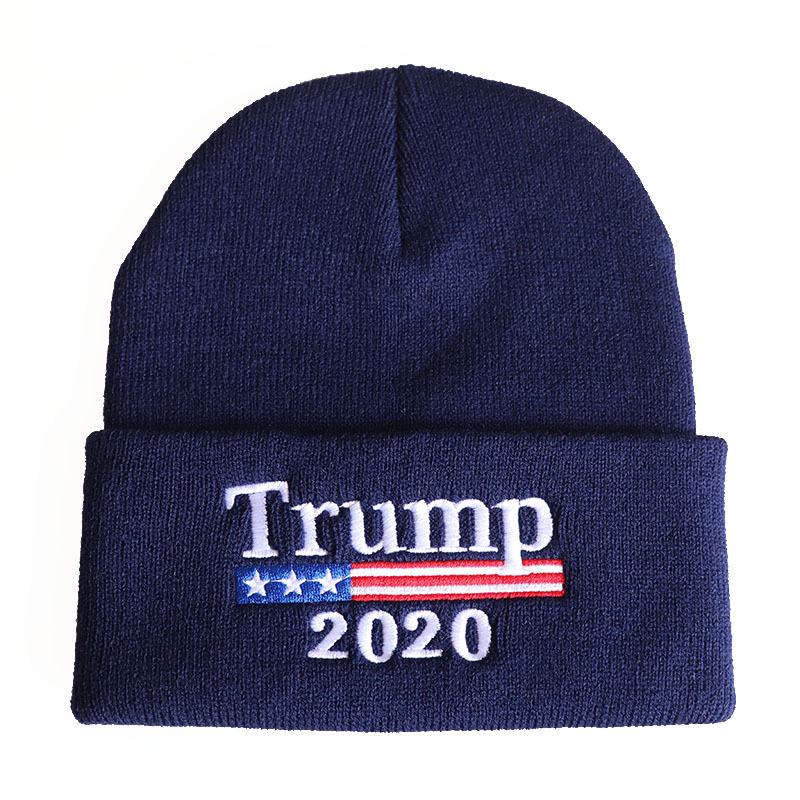 Trump TRUMP Wool Hat Men and Women America great again Embroidered Knit Hat