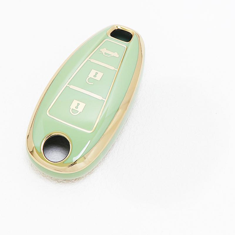 Shell For Suzuki Grand Vitara Liana Scorss Grand Kizashi Swift Ignis Tpu Car Key Case Cover Keychain Protective Key Fob Cover