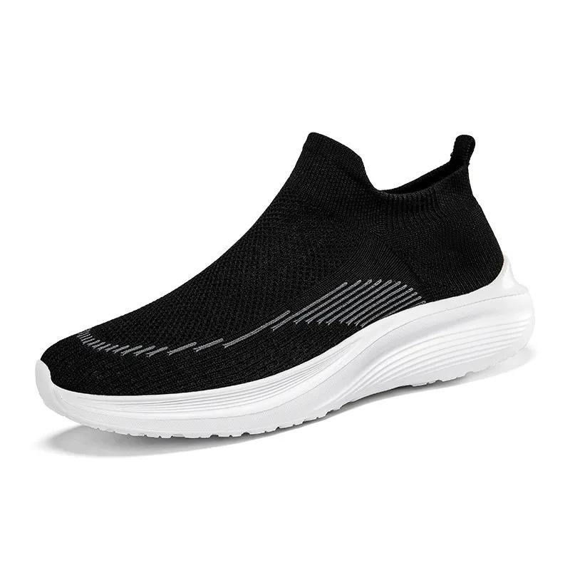 Hot Sale Cheap Mens Socks Shoes Sneakers Unisex Spring Summer Breathable Sneakers Slip-on Platform Sneakers Zapatillas De Hombre