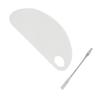 Paint Pallet Acrylic Transparent Semi Circular Avoiding Pollution Smooth Surface Paint Mixing