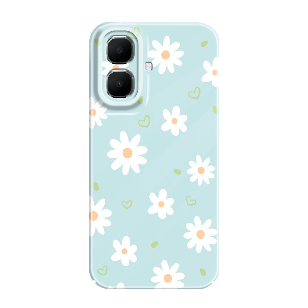 Tender Daisy Phone Case For Infinix Smart 10 Plus 9 8 7 6 Film Hard Cover
