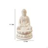 Posąg Siakjamuniego Figurka Bodhisattwy Miniatura na Biurko Rzeźba Feng Shui Ornament Siakjamuniego dla