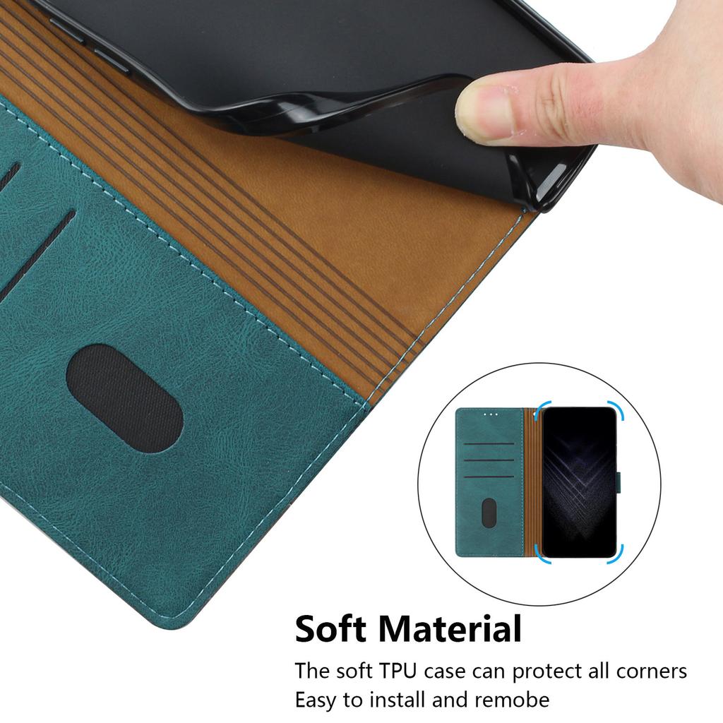 Retro Frosted Flip Card Leather Wallet Case for iPhone 15 14 Plus 13 12 11 Pro Max XS MAX for Samsung S23 S22 S21 S20 Ultra Plus Note20Ultra A15 A54