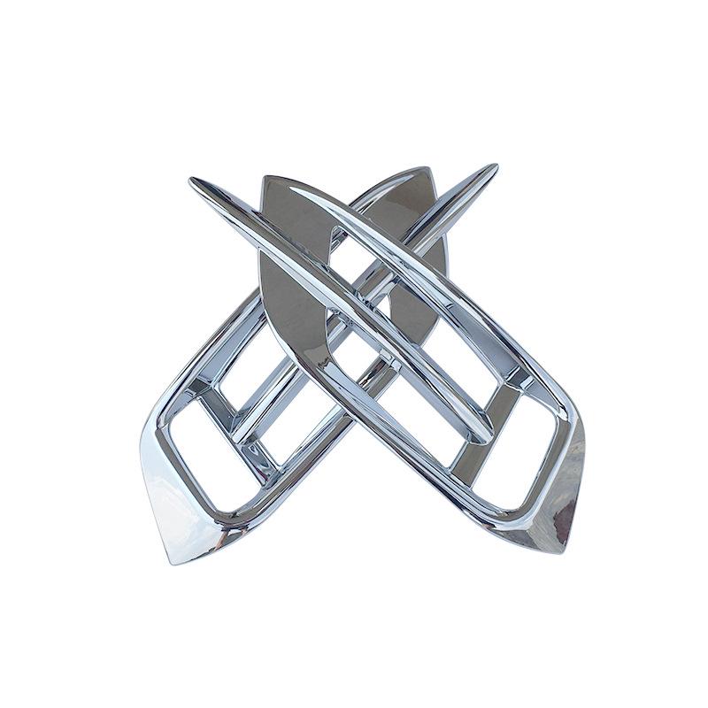 Compatible with 16-18 CIVIC 10th Gen Rear Fog Light Frame & Decorative Bumper Cover