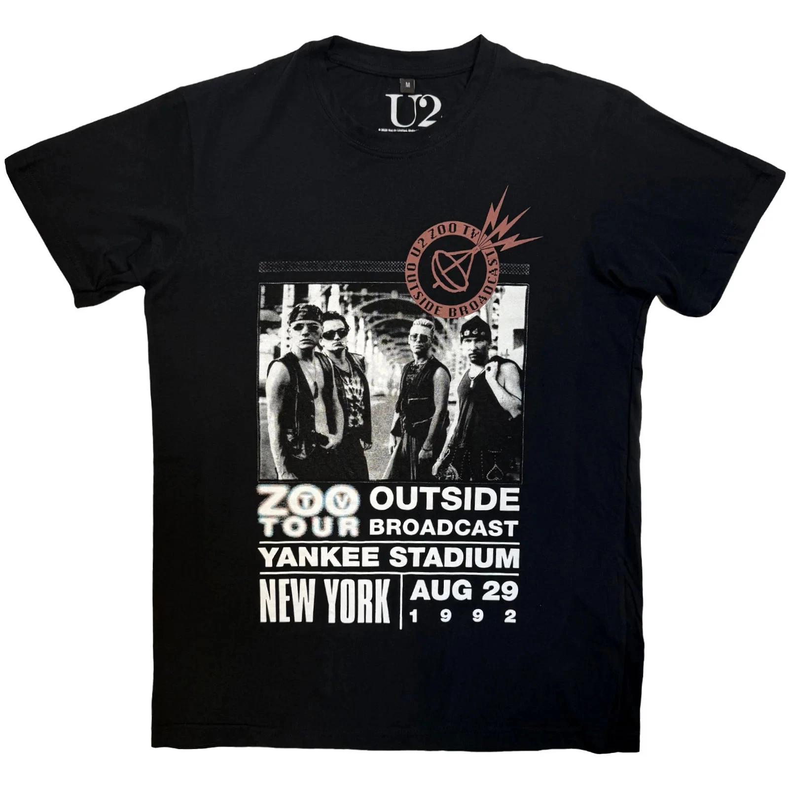 

Футболка U2 Carbon: Zoo TV Tour NY Плакат 29.08.92 (черный) ОФИЦИАЛЬНАЯ НОВОСТЬ 2XL