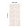 Bamboo Bead Curtain, String Door Curtains Beaded, Wooden Curtain for Doorway, Living Room, Balcony, Bathroom, Bedroom, Kitchen